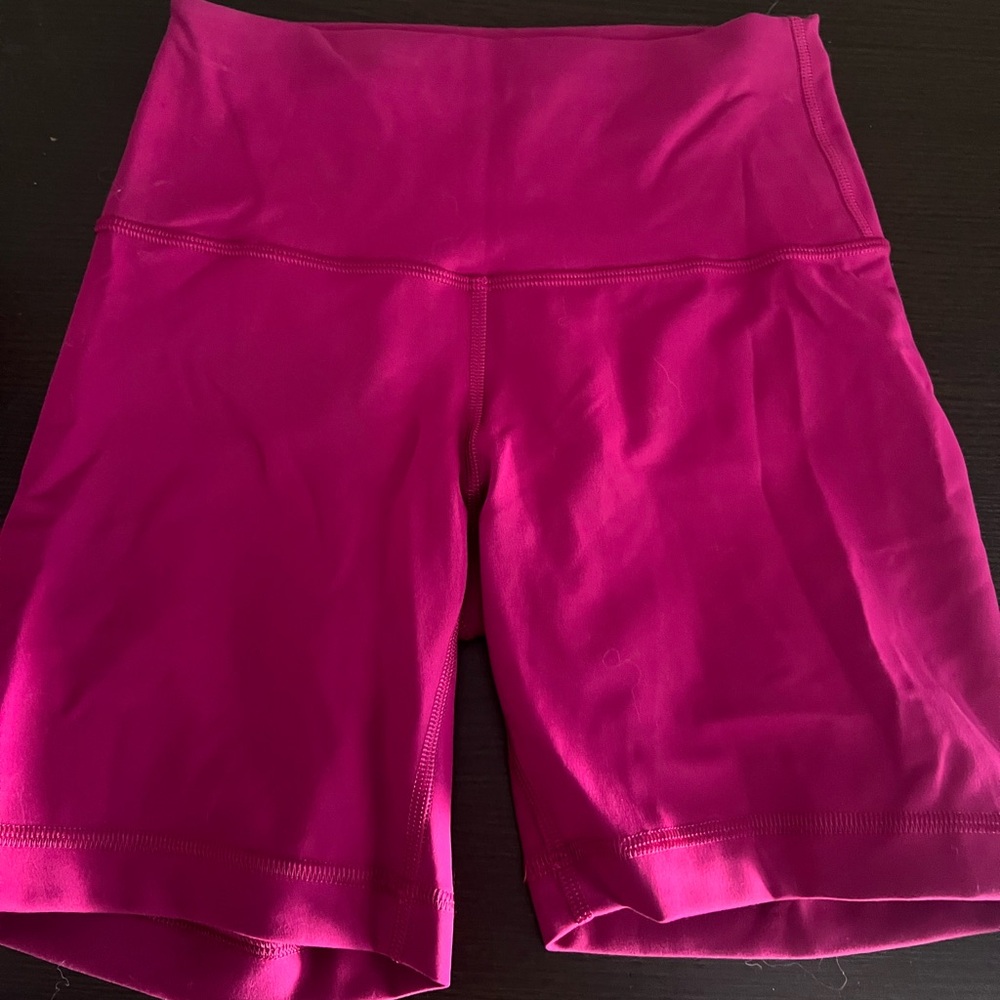 lululemon athletica Pink Bike Shorts
